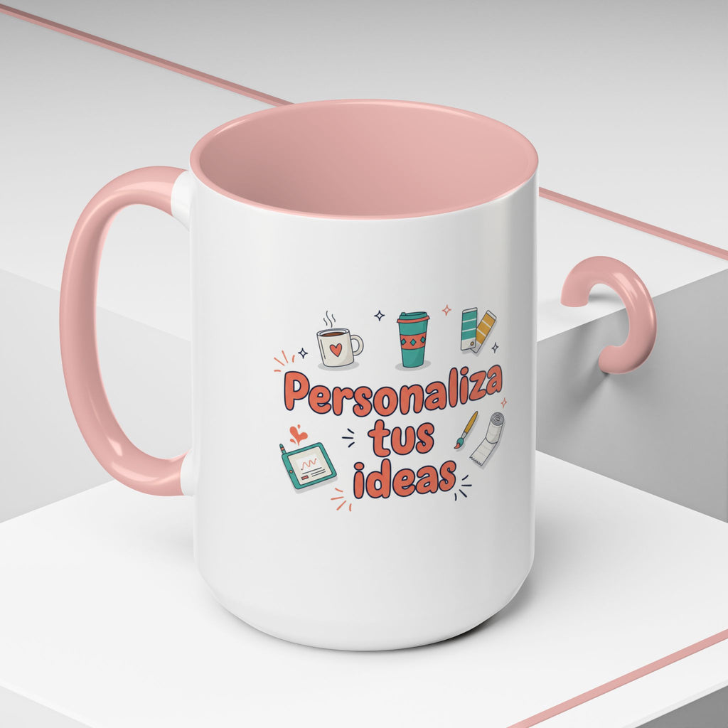 Personaliza tus ideas Coffee Mug — Customizable Accent Coffee Cup (11/15oz)