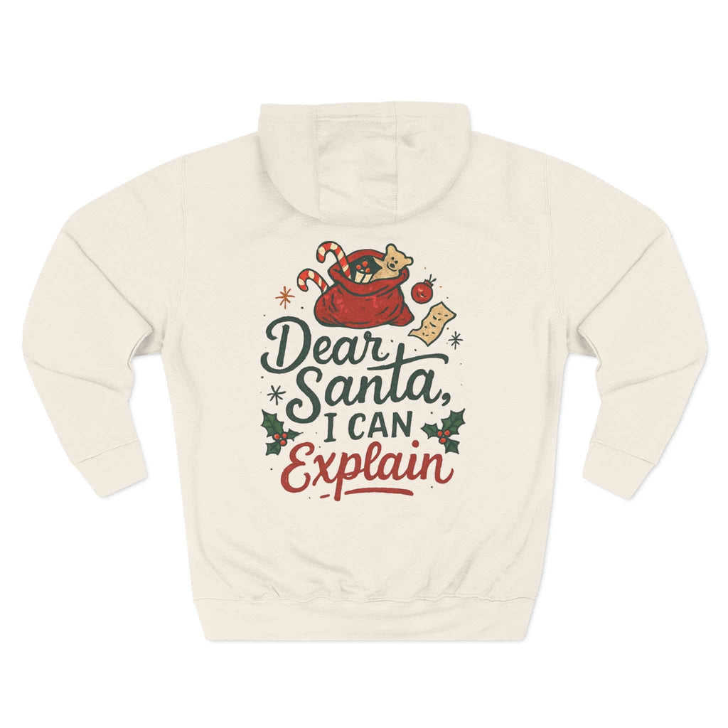 🎅 Dear Santa I Can Explain Funny Christmas Hoodie | Cute Holiday Sweatshirt