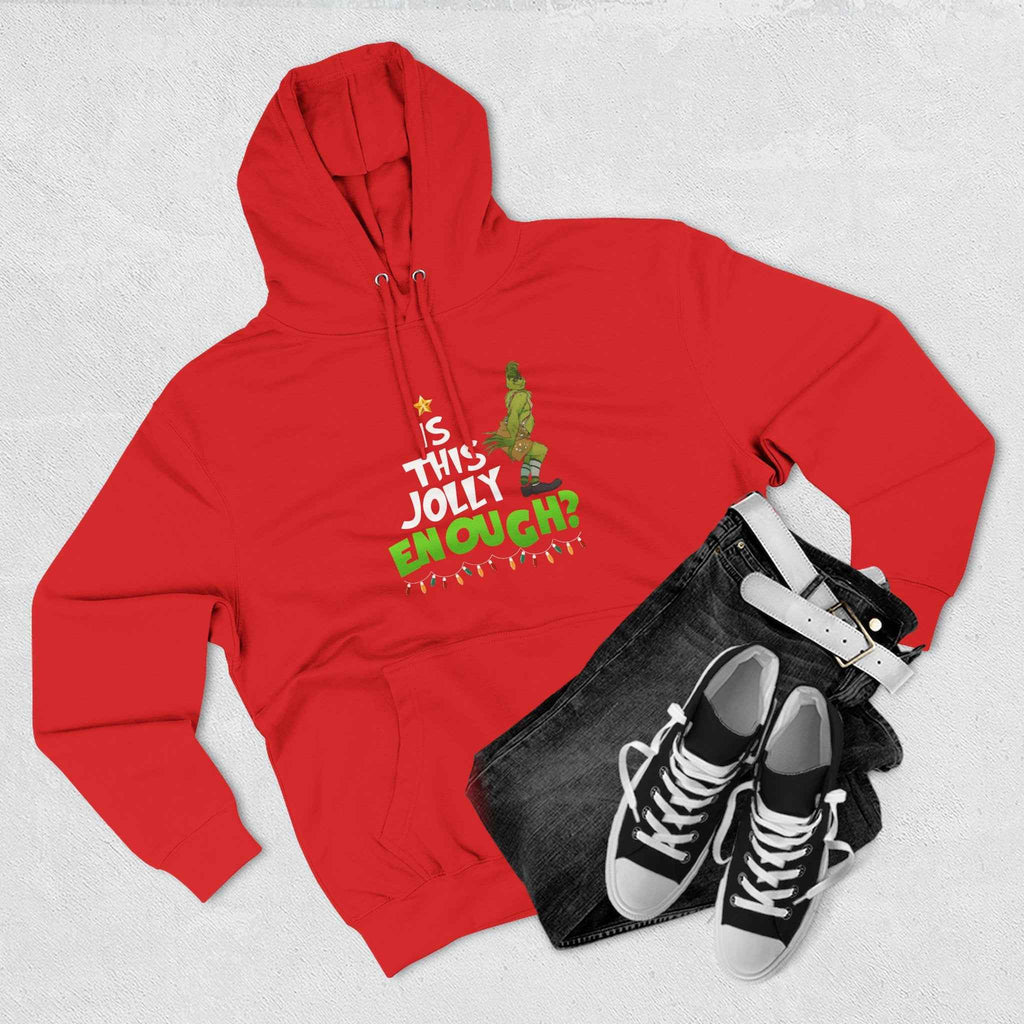 Funny Grinch Christmas Hoodie | Cozy Holiday Sweatshirt for Men & Women | Grinchmas Gift Idea