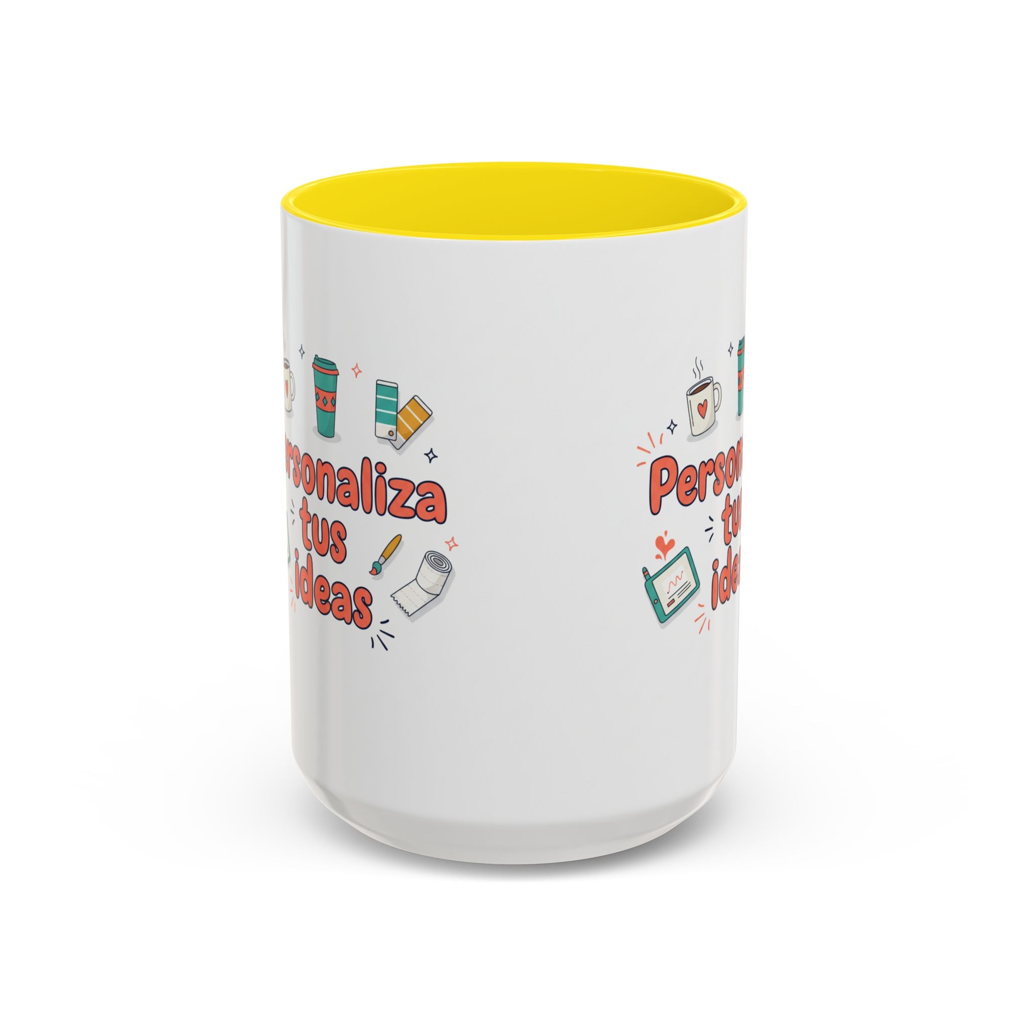 Personaliza tus ideas Coffee Mug — Customizable Accent Coffee Cup (11/15oz)