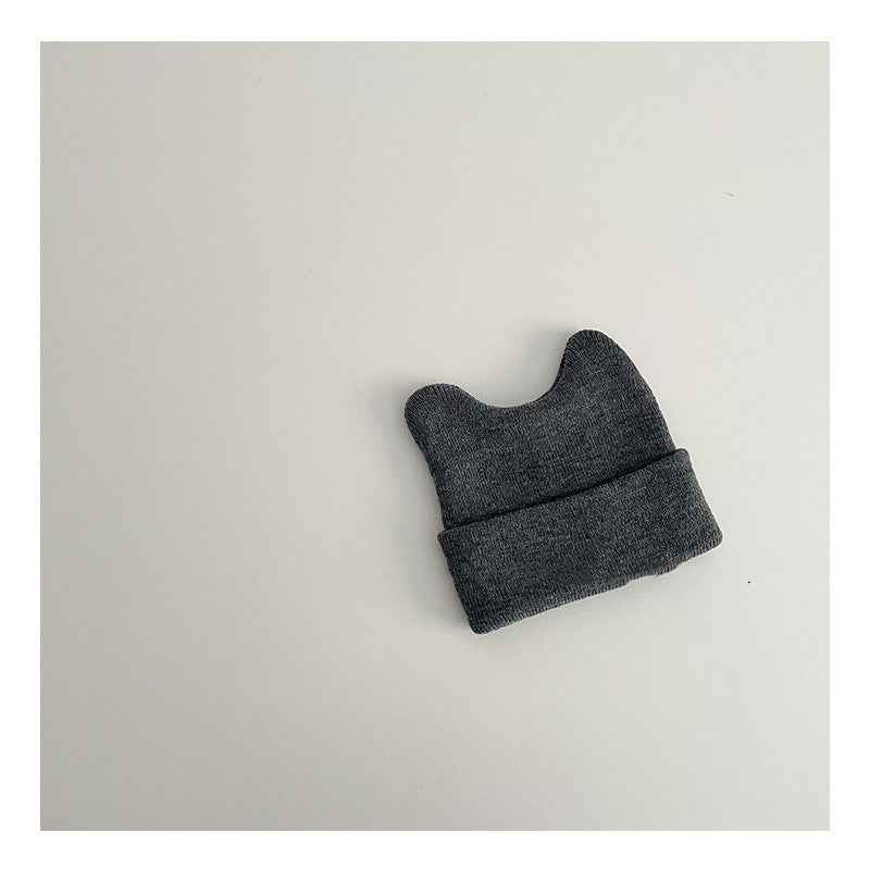 Children's Woolen Cap Knitted Pullover Cap