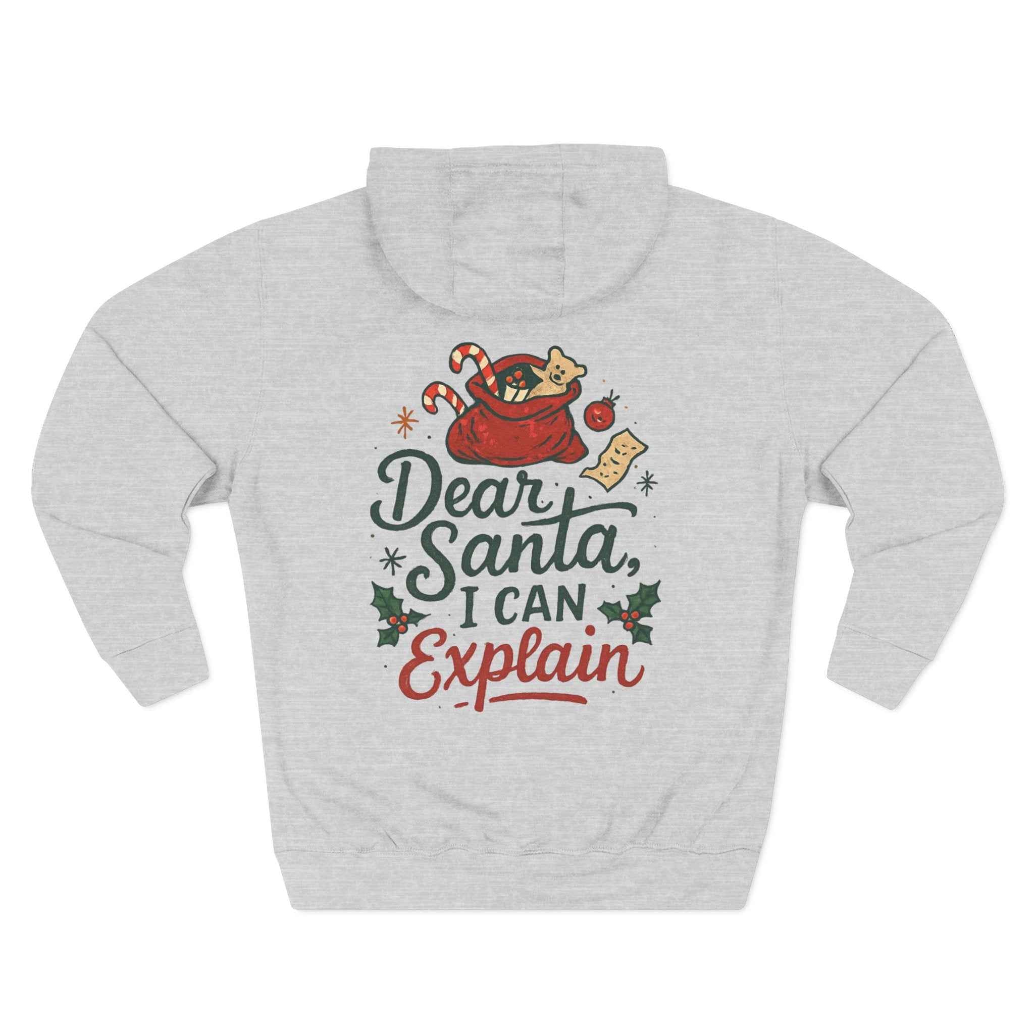 🎅 Dear Santa I Can Explain Funny Christmas Hoodie | Cute Holiday Sweatshirt