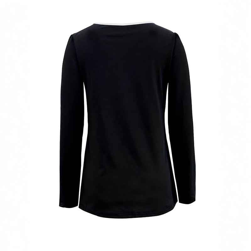 Women's Long Sleeve Tunic Tops Casual T-Shirt Fall Work Fashion 2025, Everyday Basic Wear
