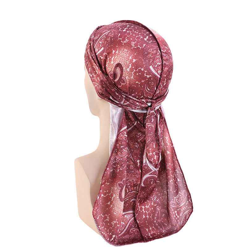 Imitation silk headwear
