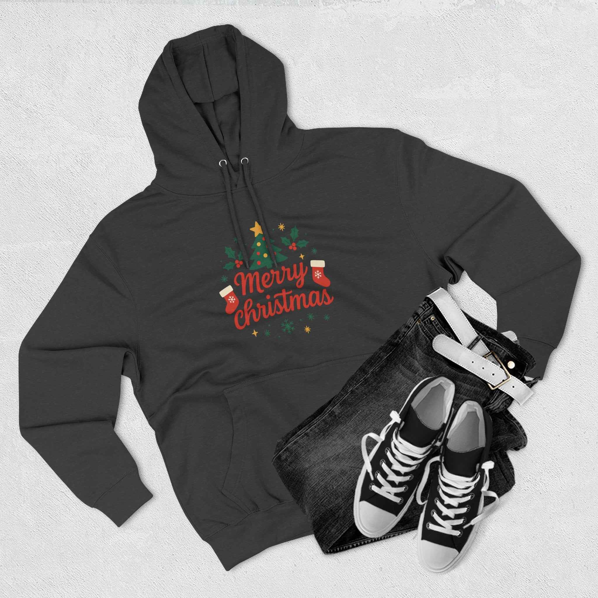 “Merry Christmas” Holiday Hoodie – Cozy, Festive & Stylish 🎅