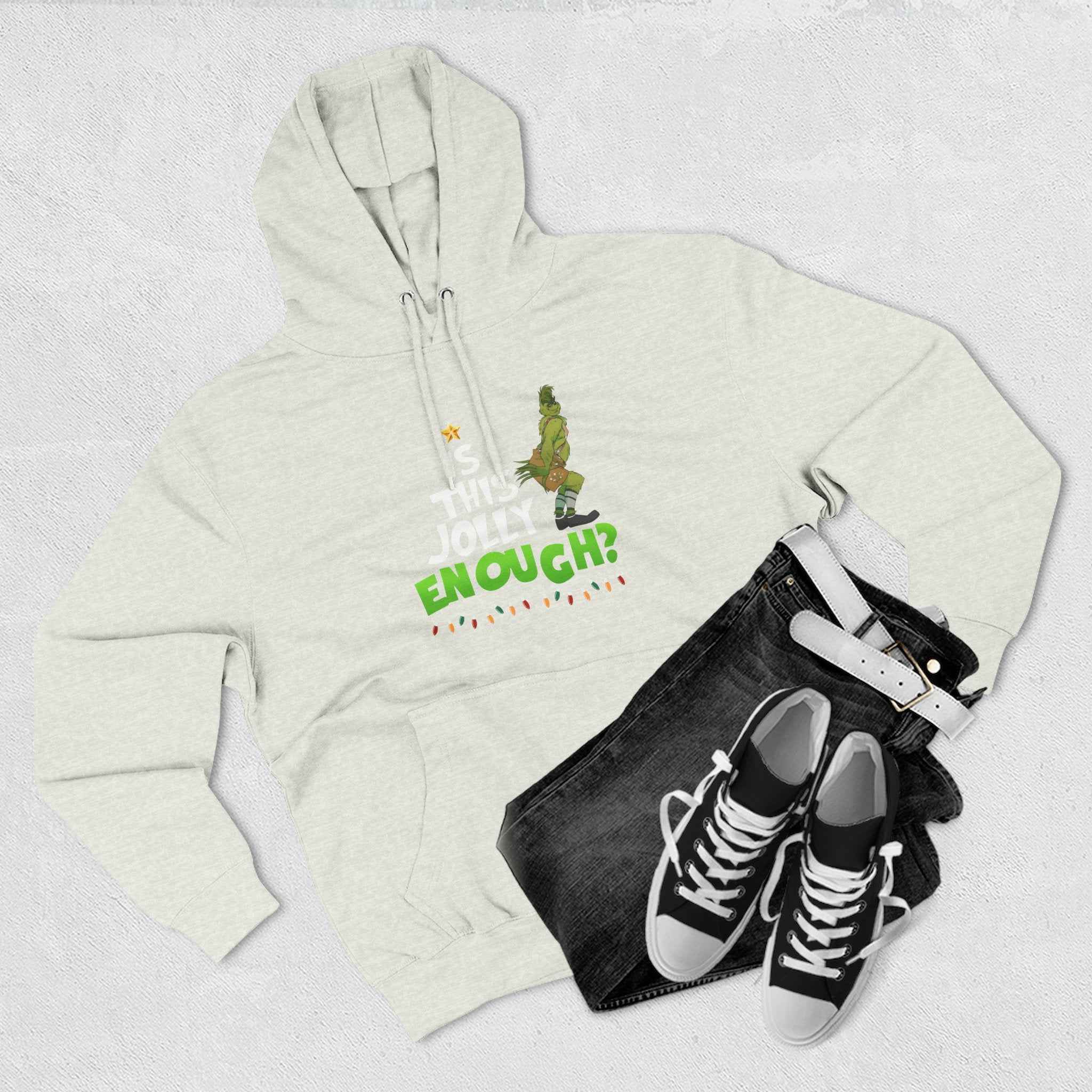 Funny Grinch Christmas Hoodie | Cozy Holiday Sweatshirt for Men & Women | Grinchmas Gift Idea