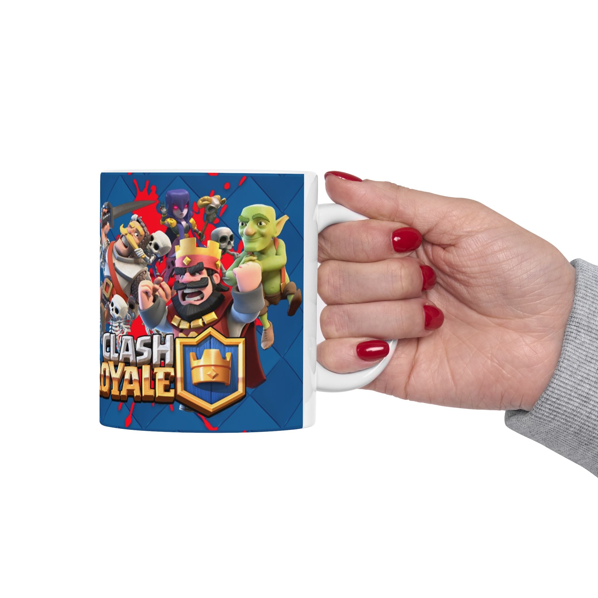 Clash Royale Character Wraparound Ceramic Mug 11oz