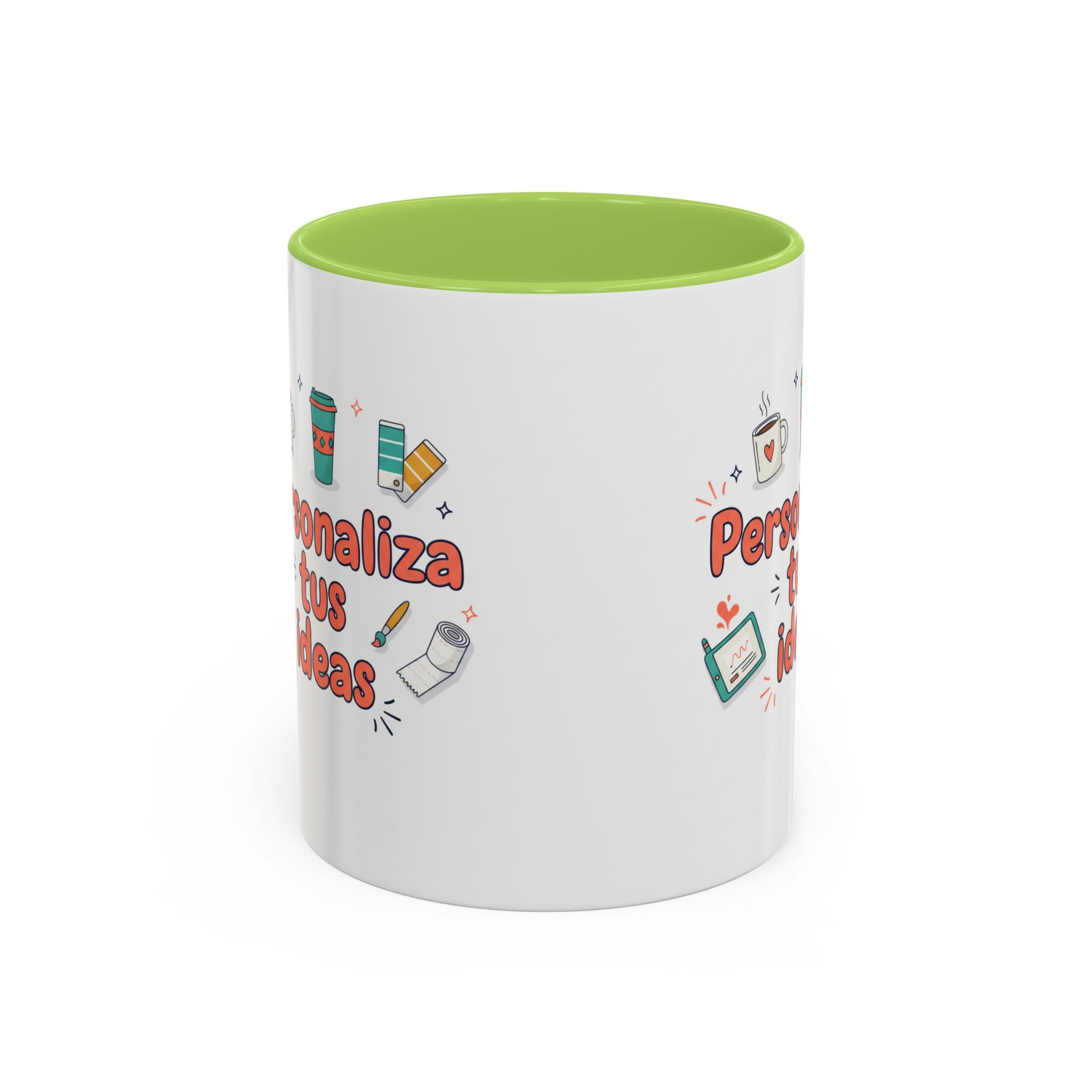 Personaliza tus ideas Coffee Mug — Customizable Accent Coffee Cup (11/15oz)