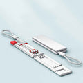 Portable Multifunctional One For Three Chargers