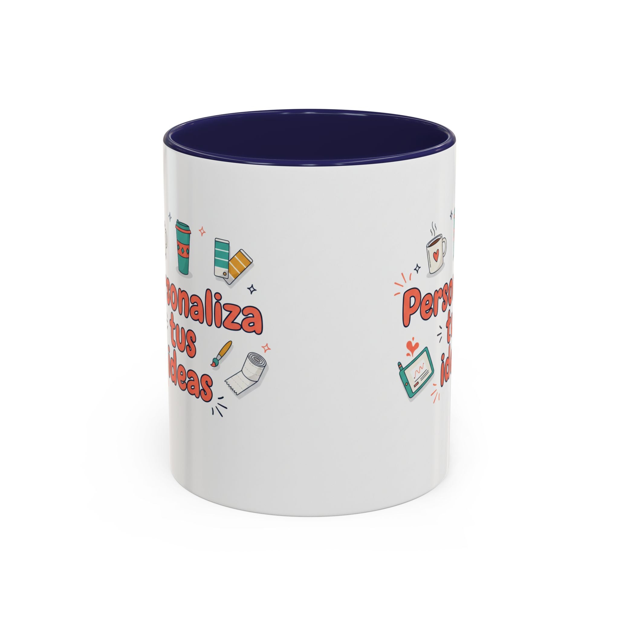 Personaliza tus ideas Coffee Mug — Customizable Accent Coffee Cup (11/15oz)