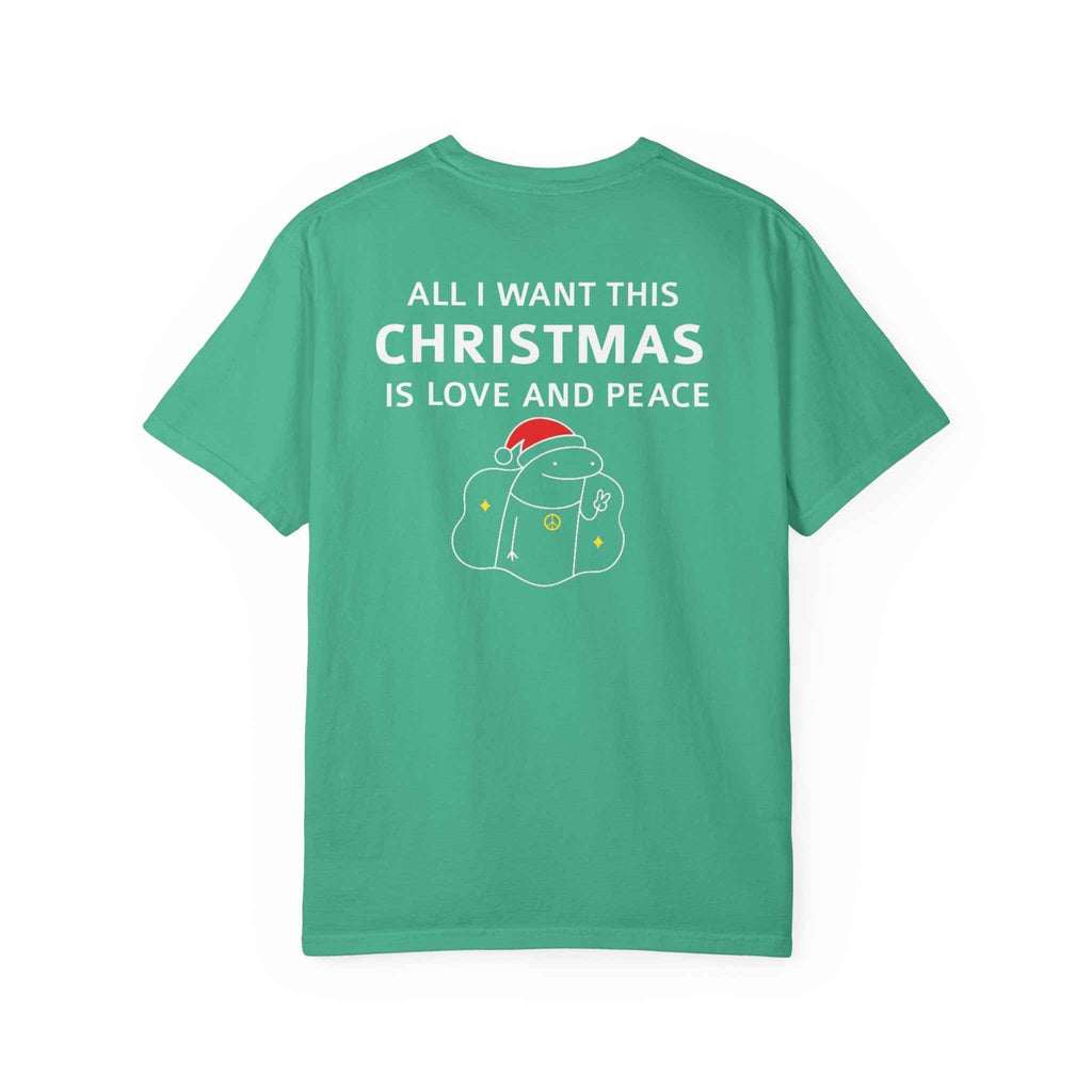 Funny Christmas T-Shirt – Ho Ho Ho Holiday Graphic Tee | Santa Hat & Ornament Design | Festive Xmas Shirt for Men & Women - La Pomada Shop
