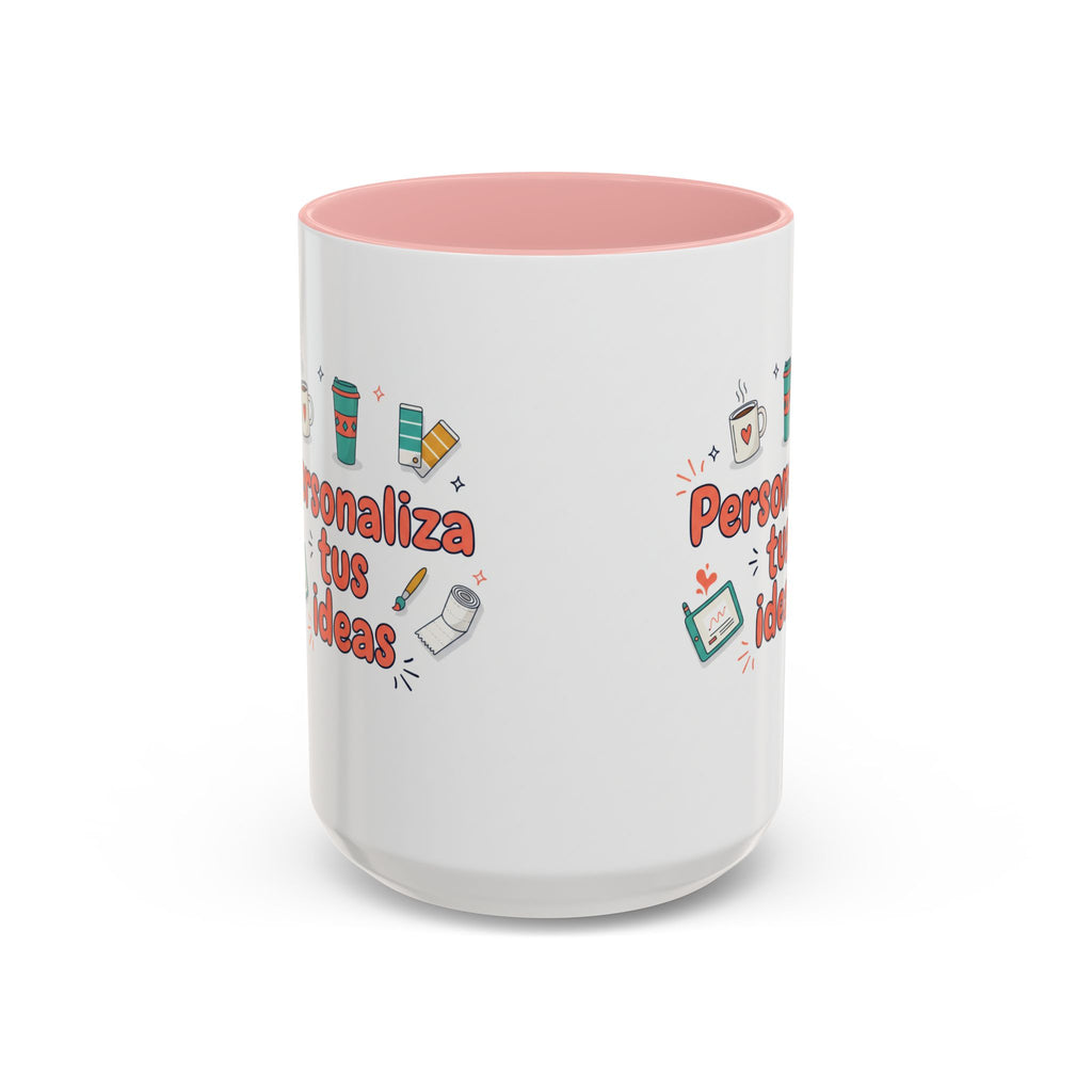 Personaliza tus ideas Coffee Mug — Customizable Accent Coffee Cup (11/15oz)