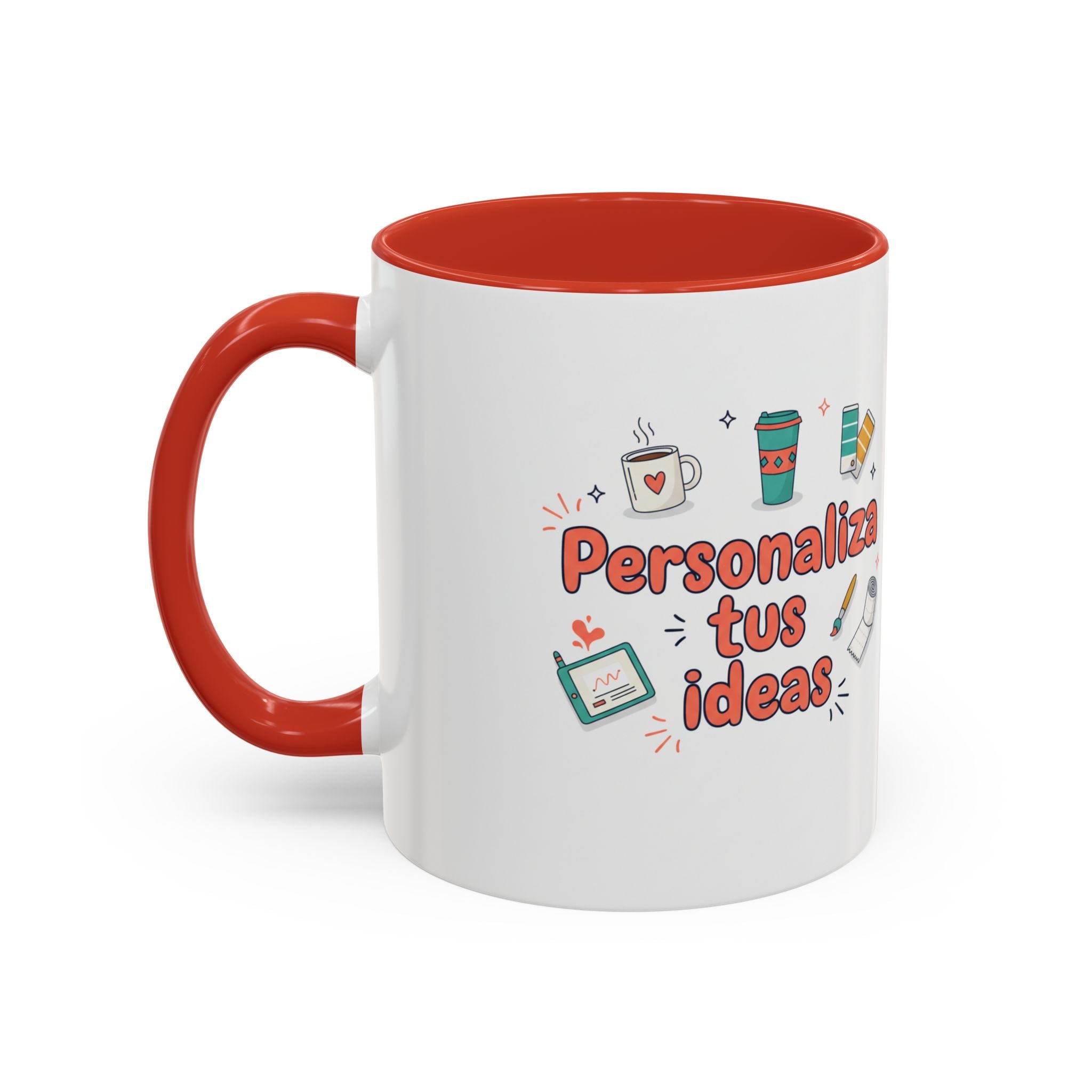 Personaliza tus ideas Coffee Mug — Customizable Accent Coffee Cup (11/15oz)