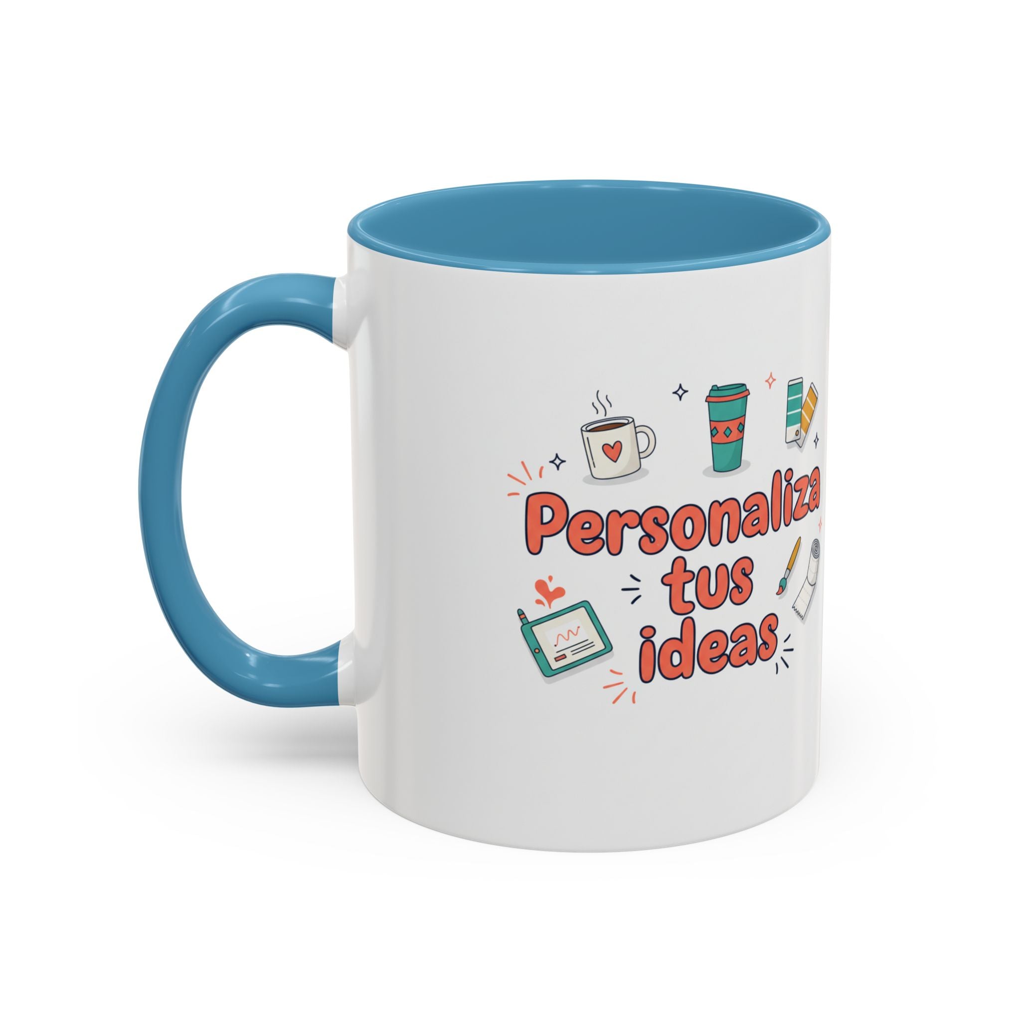 Personaliza tus ideas Coffee Mug — Customizable Accent Coffee Cup (11/15oz)