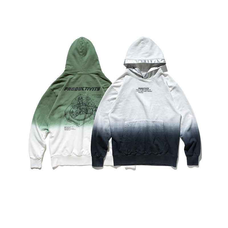 Men's Hooded Loose Sweatshirt