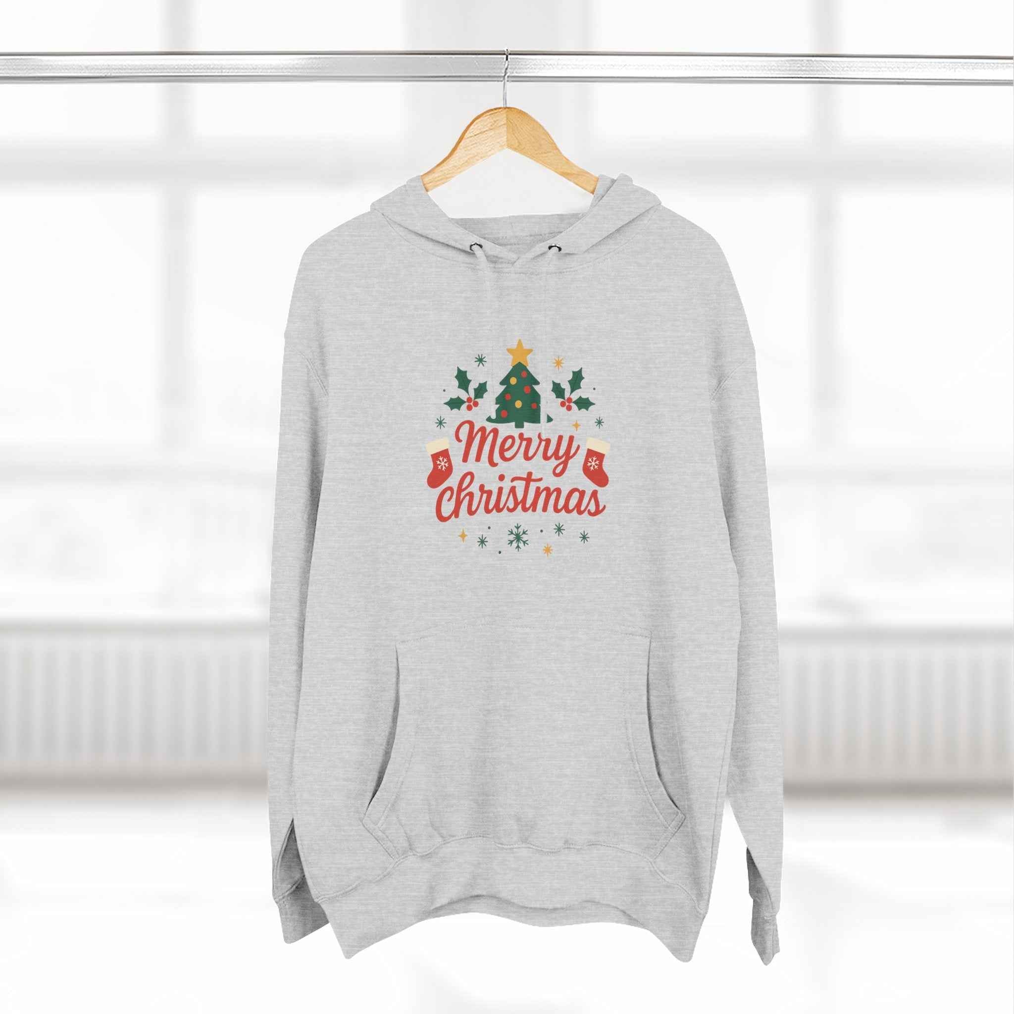 “Merry Christmas” Holiday Hoodie – Cozy, Festive & Stylish 🎅