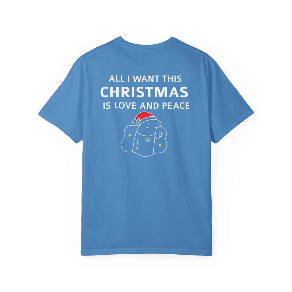Funny Christmas T-Shirt – Ho Ho Ho Holiday Graphic Tee | Santa Hat & Ornament Design | Festive Xmas Shirt for Men & Women - La Pomada Shop