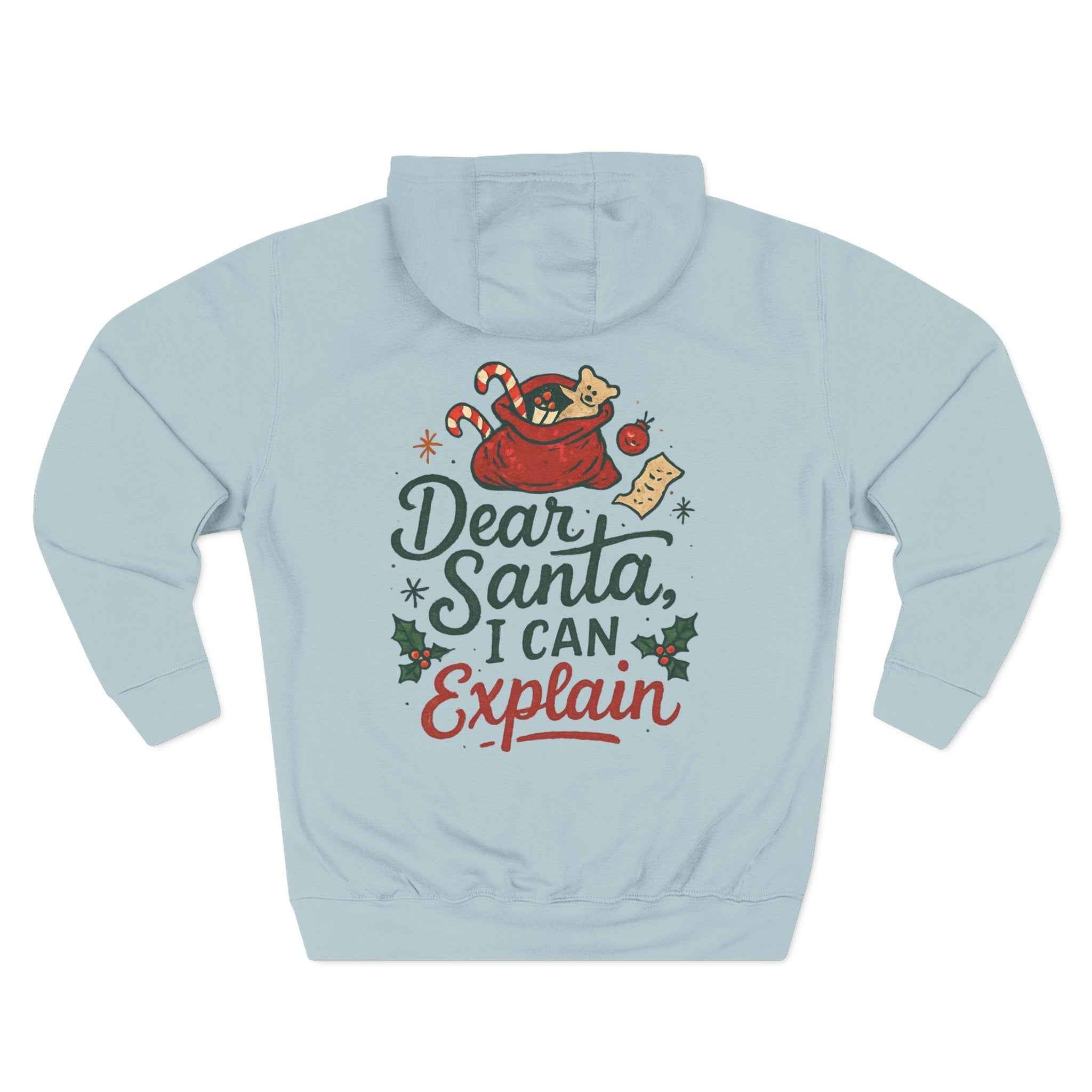 🎅 Dear Santa I Can Explain Funny Christmas Hoodie | Cute Holiday Sweatshirt