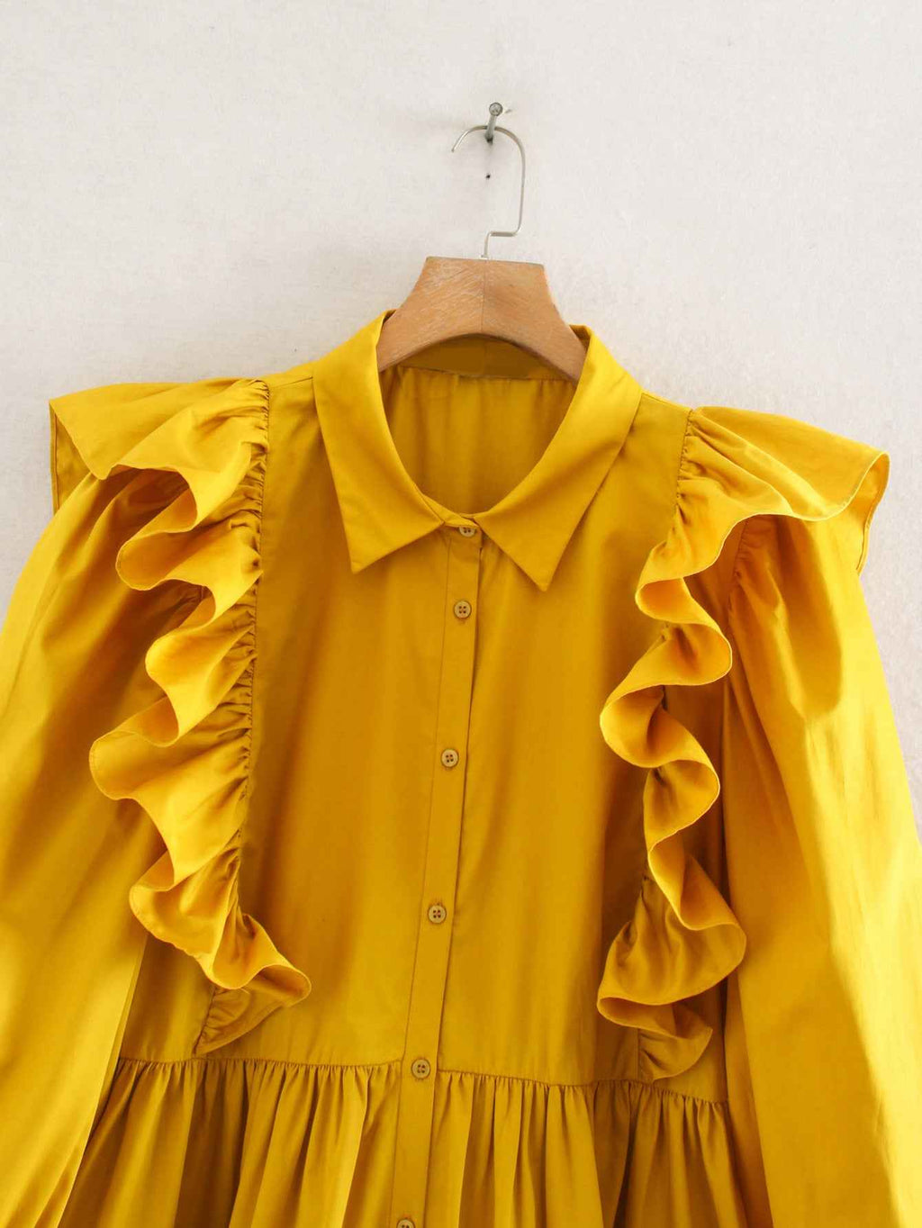 Ruffled layered dress