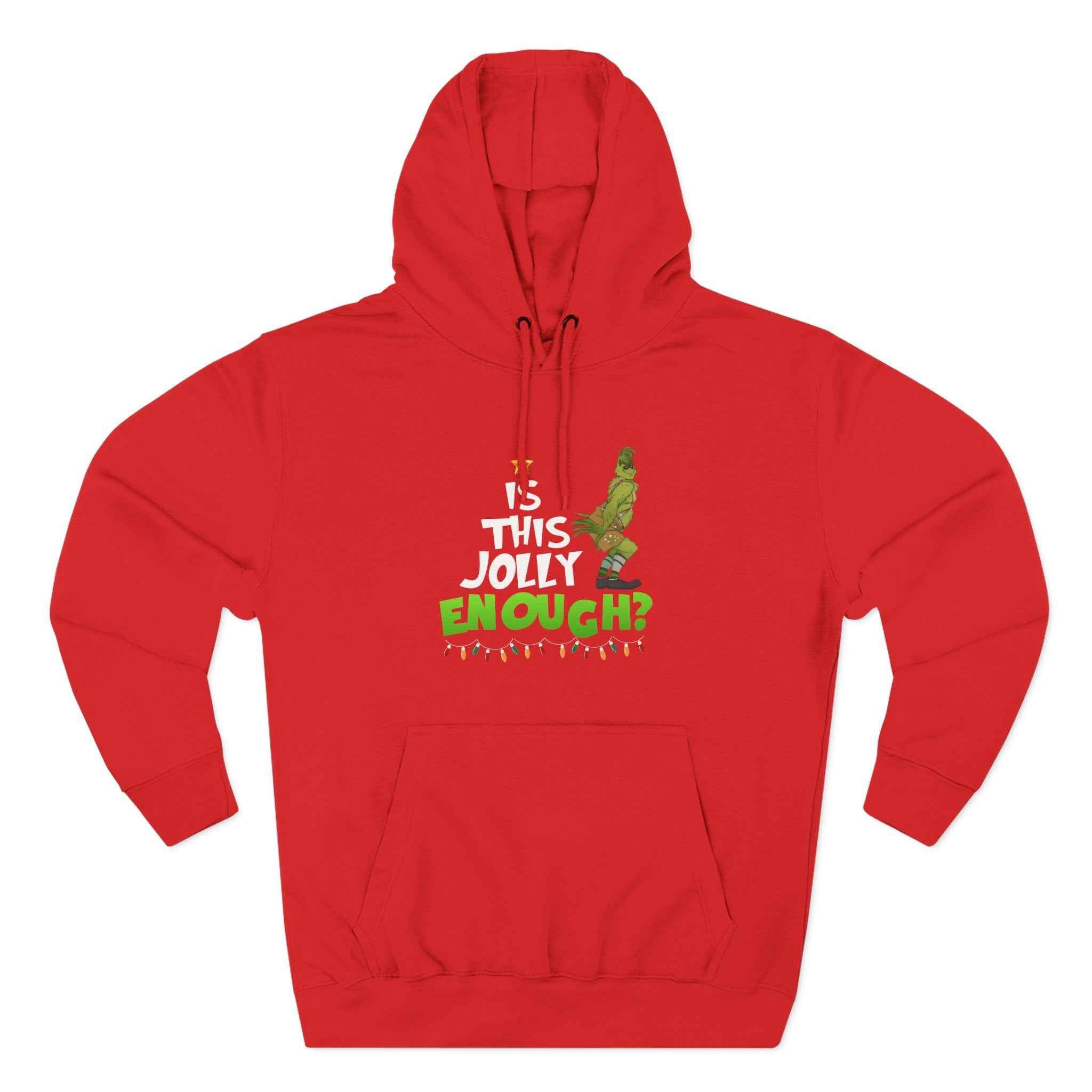 Funny Grinch Christmas Hoodie | Cozy Holiday Sweatshirt for Men & Women | Grinchmas Gift Idea
