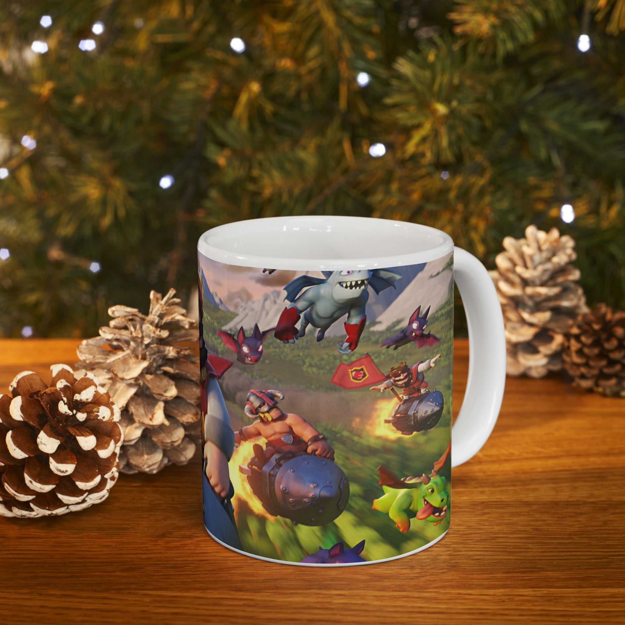 Clash Royale Character Wraparound Ceramic Mug 11oz