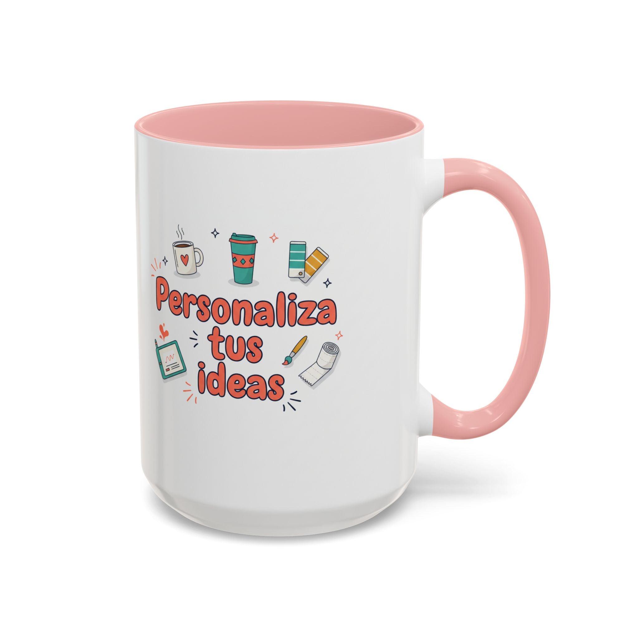 Personaliza tus ideas Coffee Mug — Customizable Accent Coffee Cup (11/15oz)