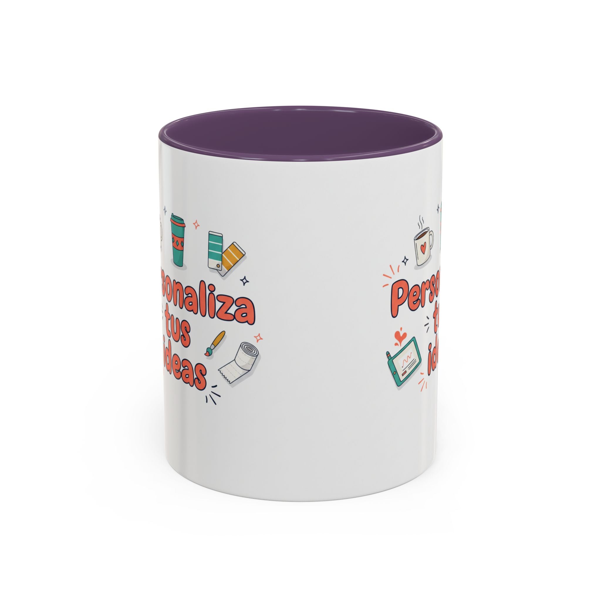 Personaliza tus ideas Coffee Mug — Customizable Accent Coffee Cup (11/15oz)