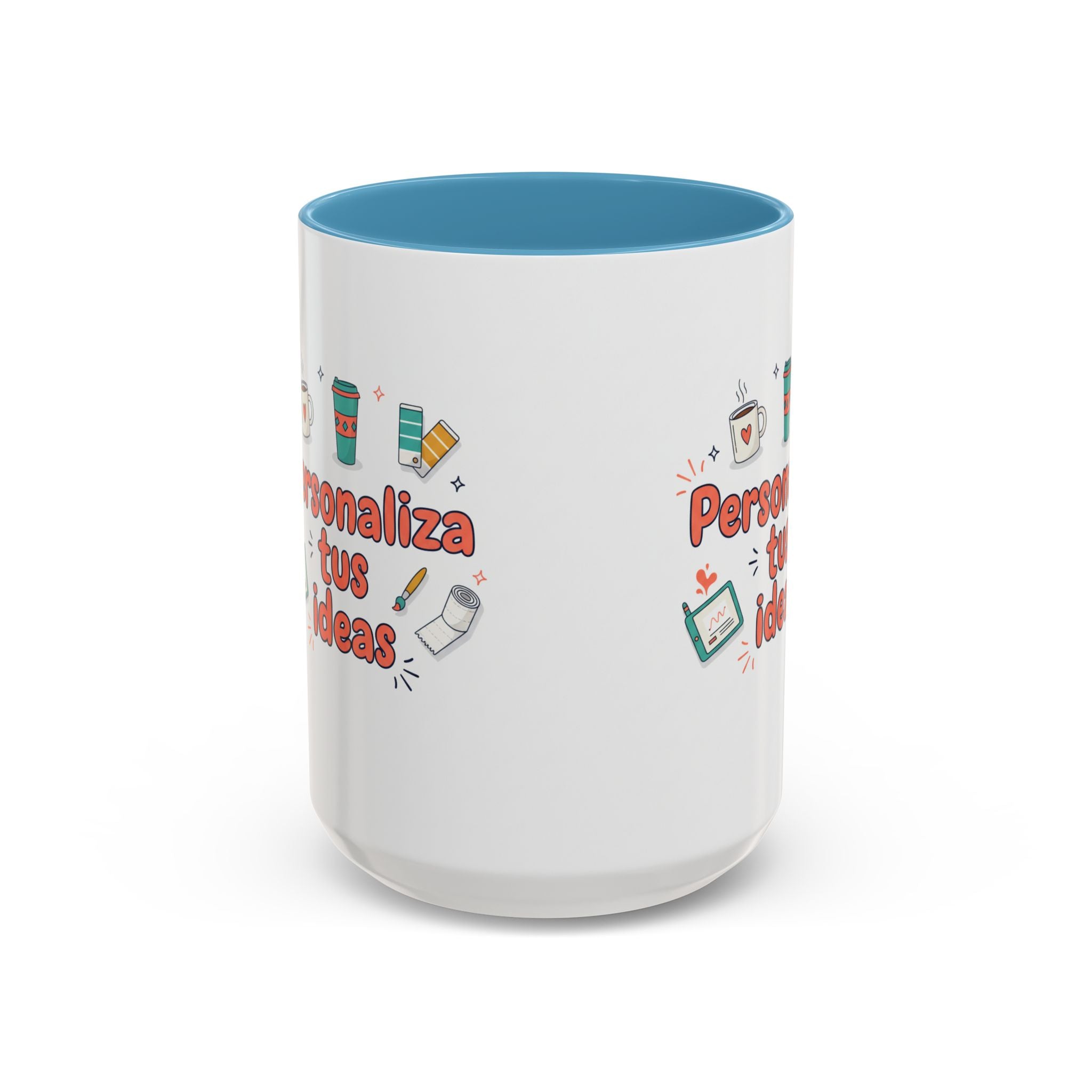 Personaliza tus ideas Coffee Mug — Customizable Accent Coffee Cup (11/15oz)