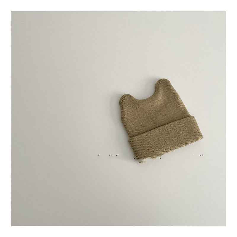 Children's Woolen Cap Knitted Pullover Cap
