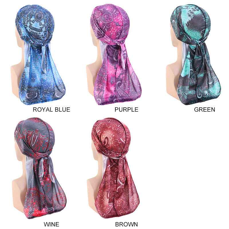 Imitation silk headwear