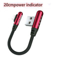 short portable charging wire