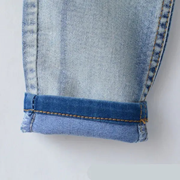 Boys' Stretch Slim Fit Light Blue Denim Jeans