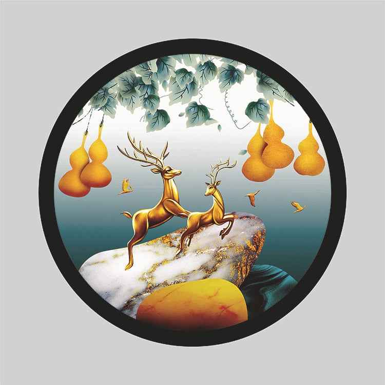 Led Wall Lamp New Chinese Style Wall Painting Simple Lamps