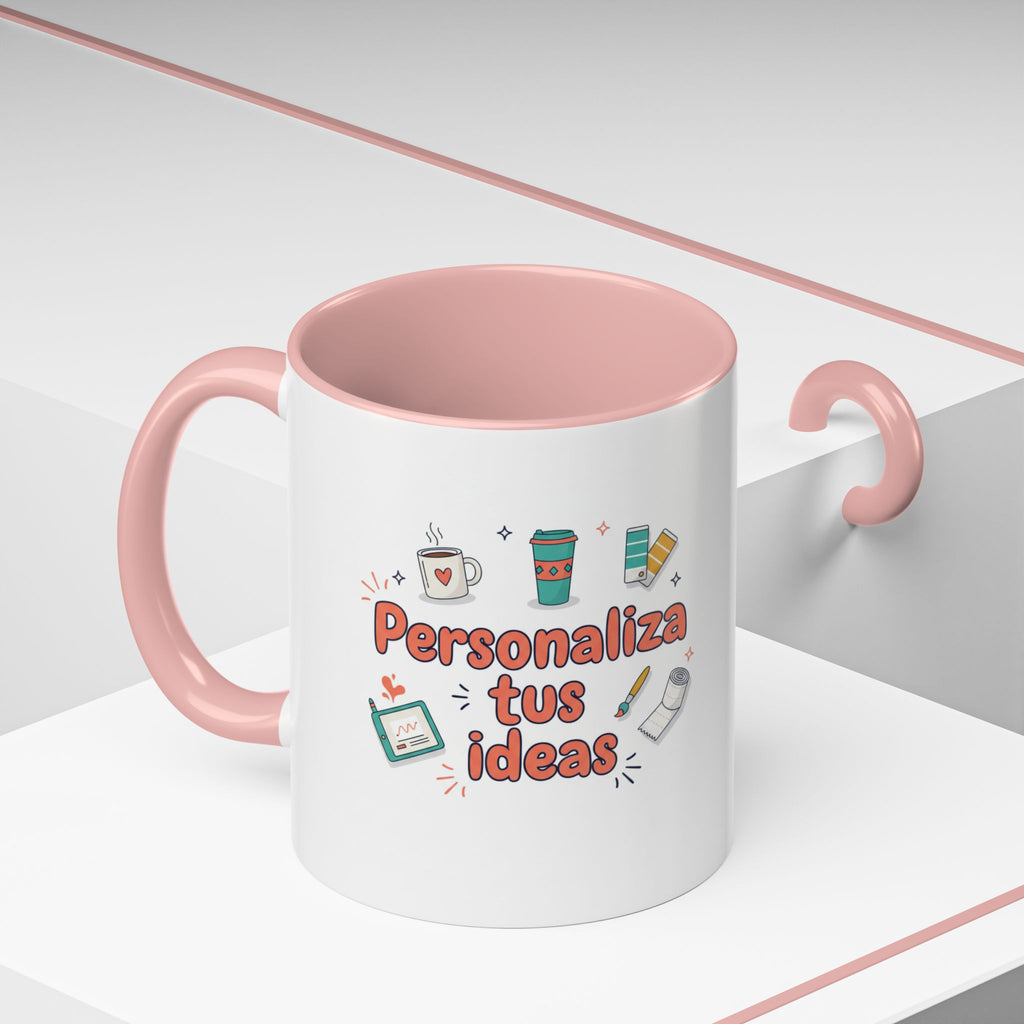 Personaliza tus ideas Coffee Mug — Customizable Accent Coffee Cup (11/15oz)