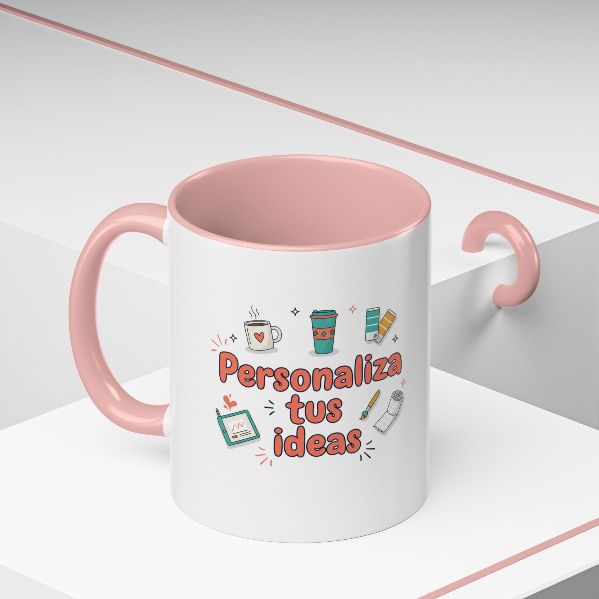 Personaliza tus ideas Coffee Mug — Customizable Accent Coffee Cup (11/15oz)