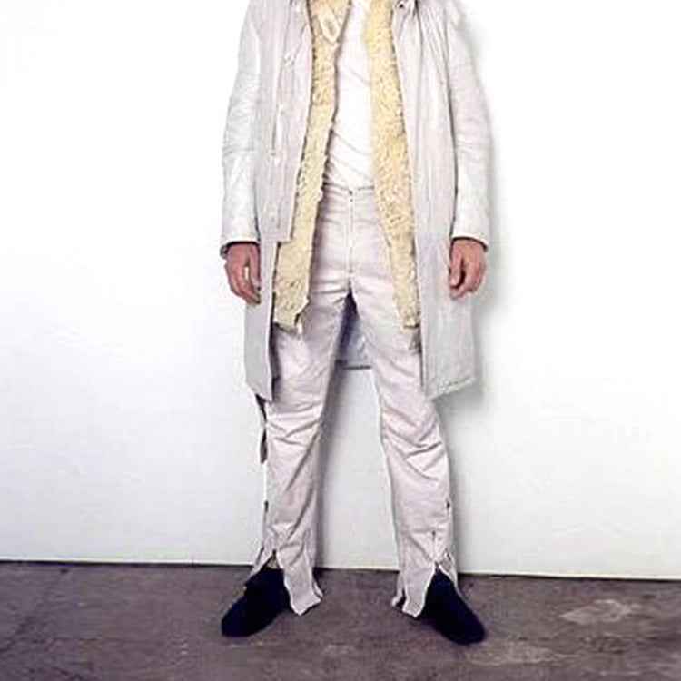 Layered Bondage Aesthetic Pants Men's And Women's High Street Zipper Pleated Casual Trousers