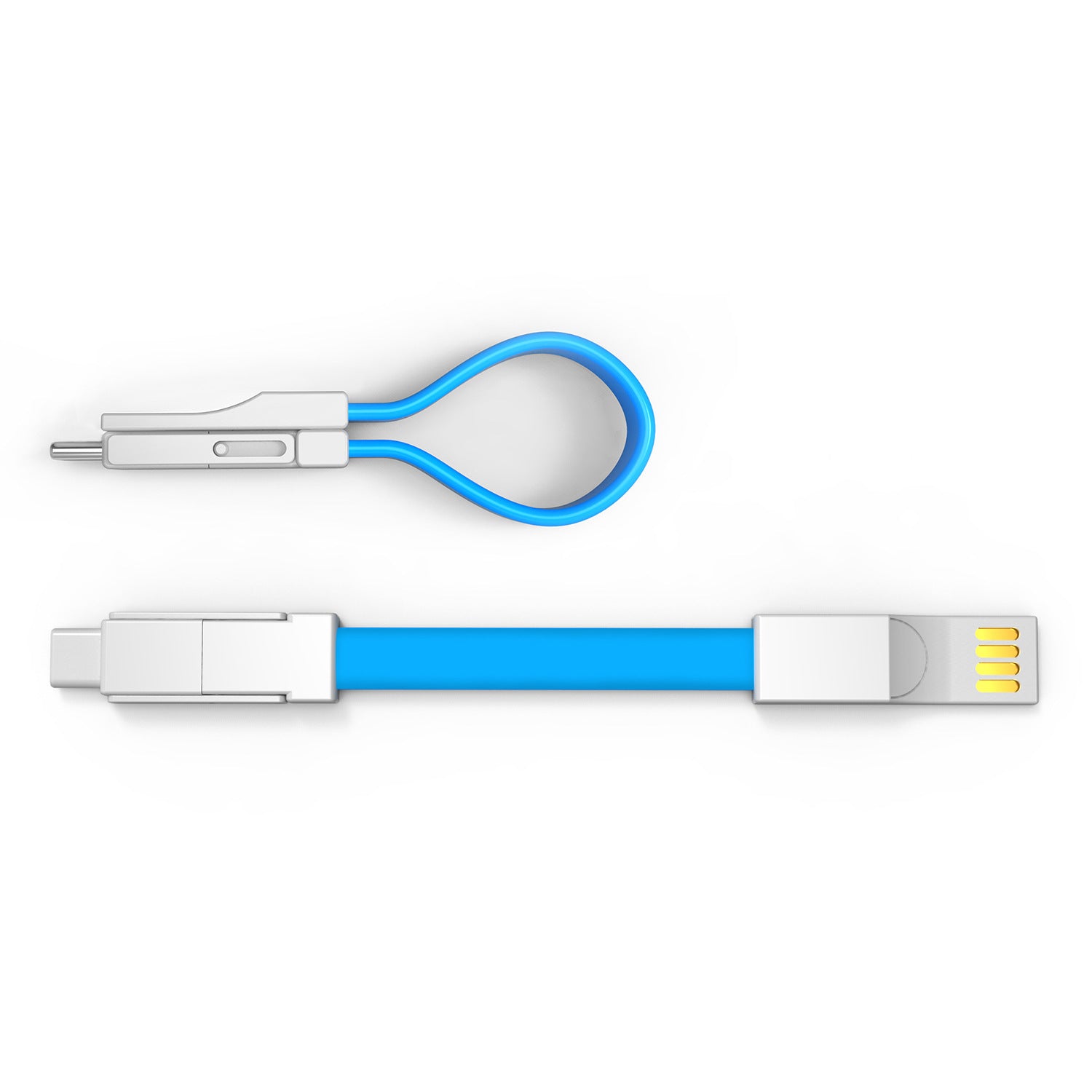 新款 Micro USB Type-C 三合一磁吸線