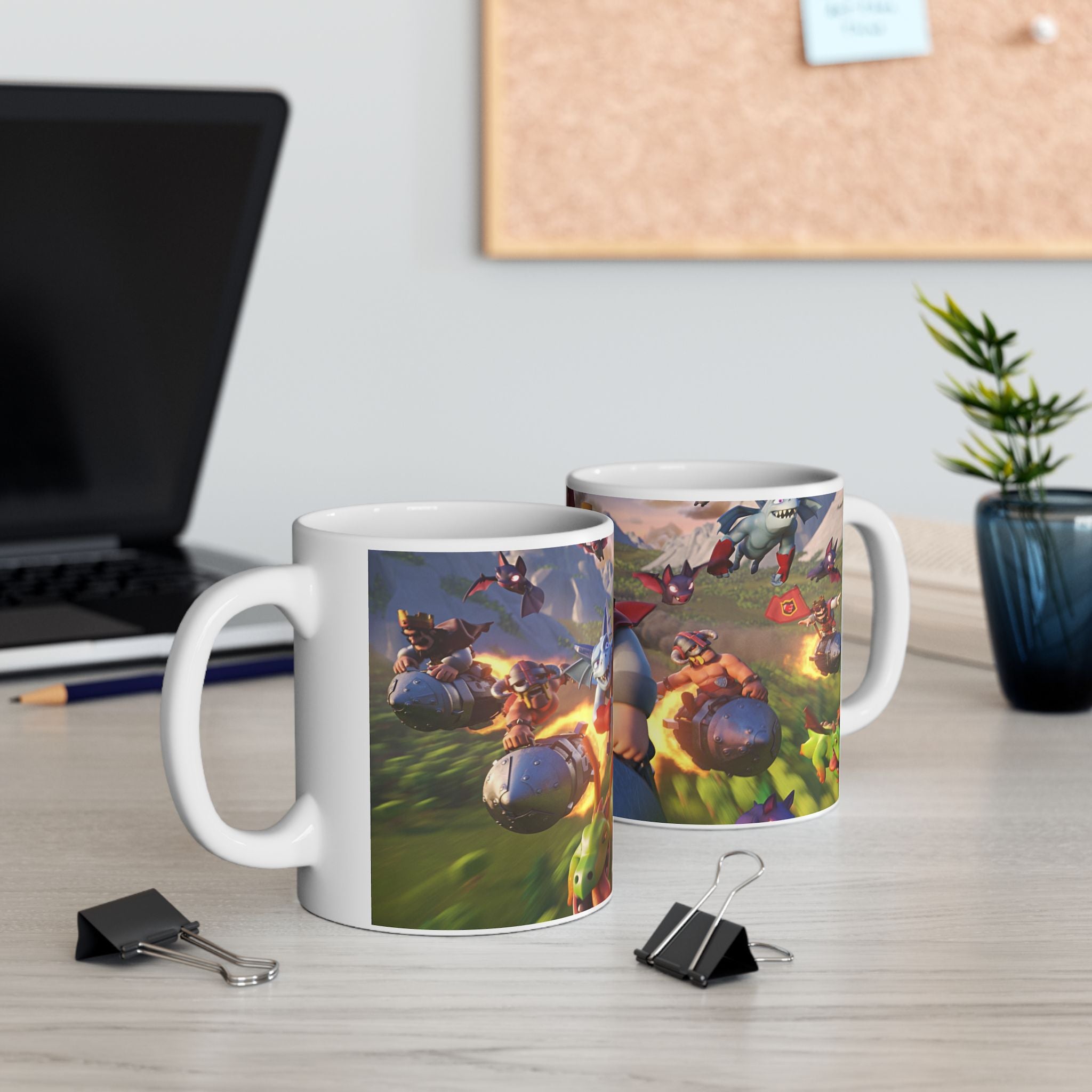 Clash Royale Character Wraparound Ceramic Mug 11oz