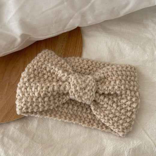Wool Wide Brimmed Headband Hat Headwear Autumn And Winter Warm Headscarf