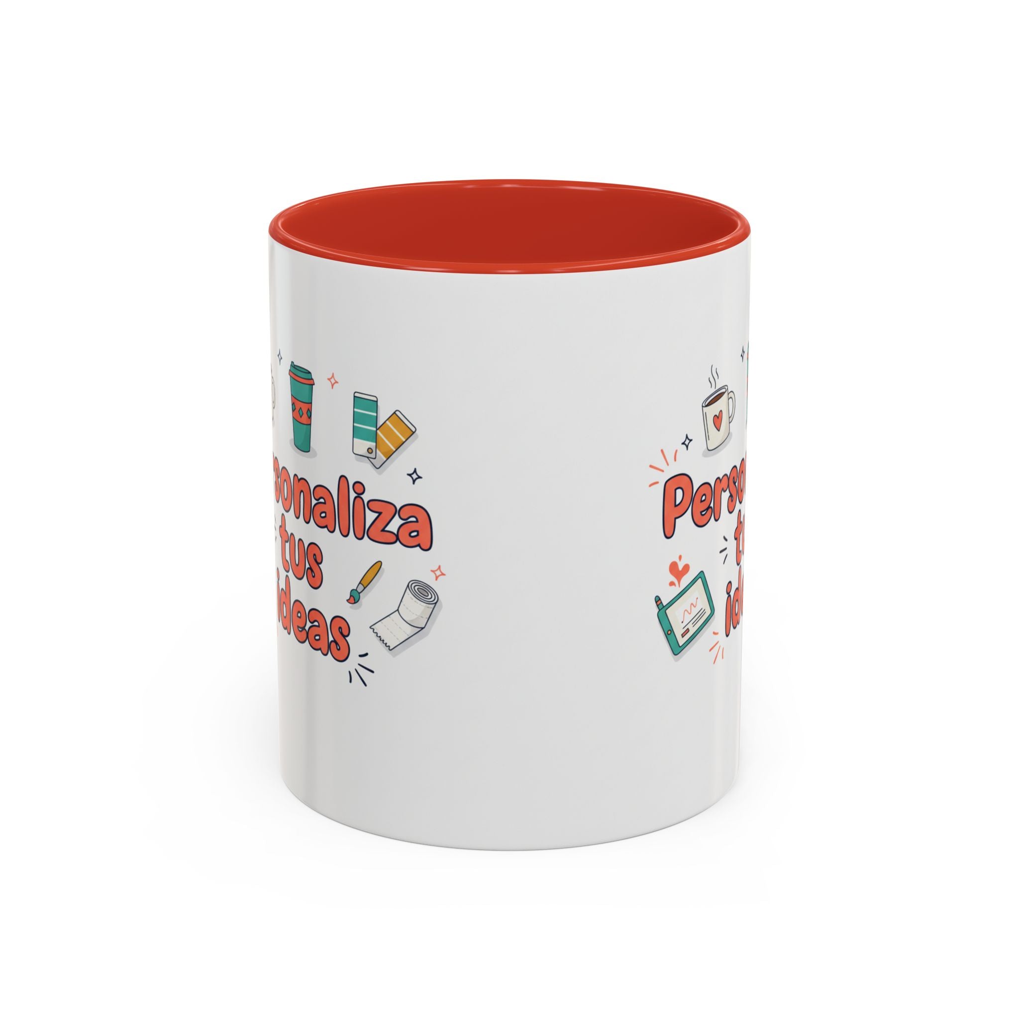 Personaliza tus ideas Coffee Mug — Customizable Accent Coffee Cup (11/15oz)