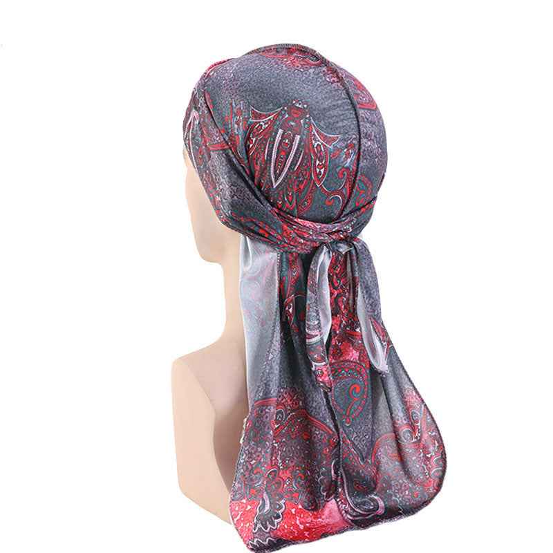 Imitation silk headwear
