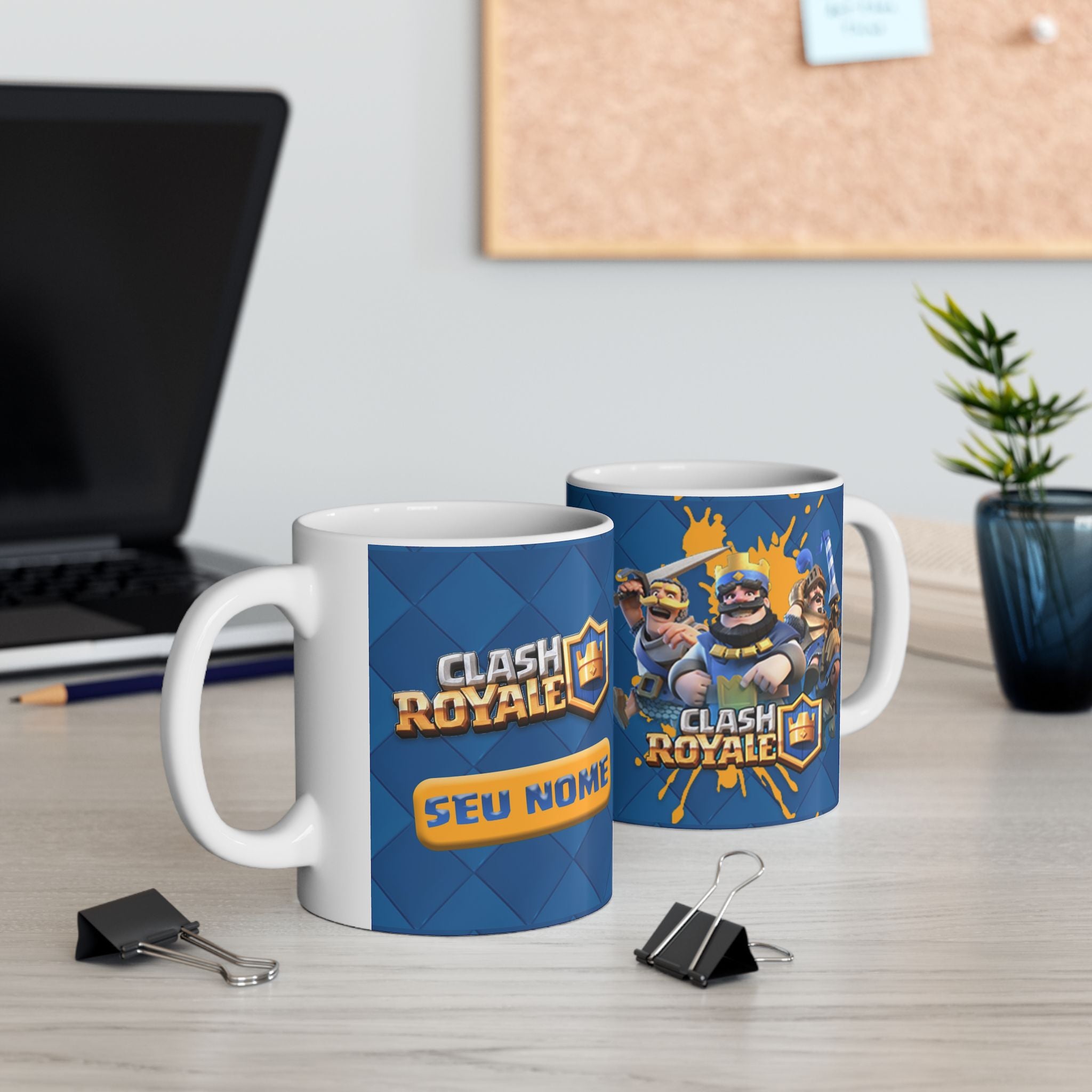 Clash Royale Character Wraparound Ceramic Mug 11oz