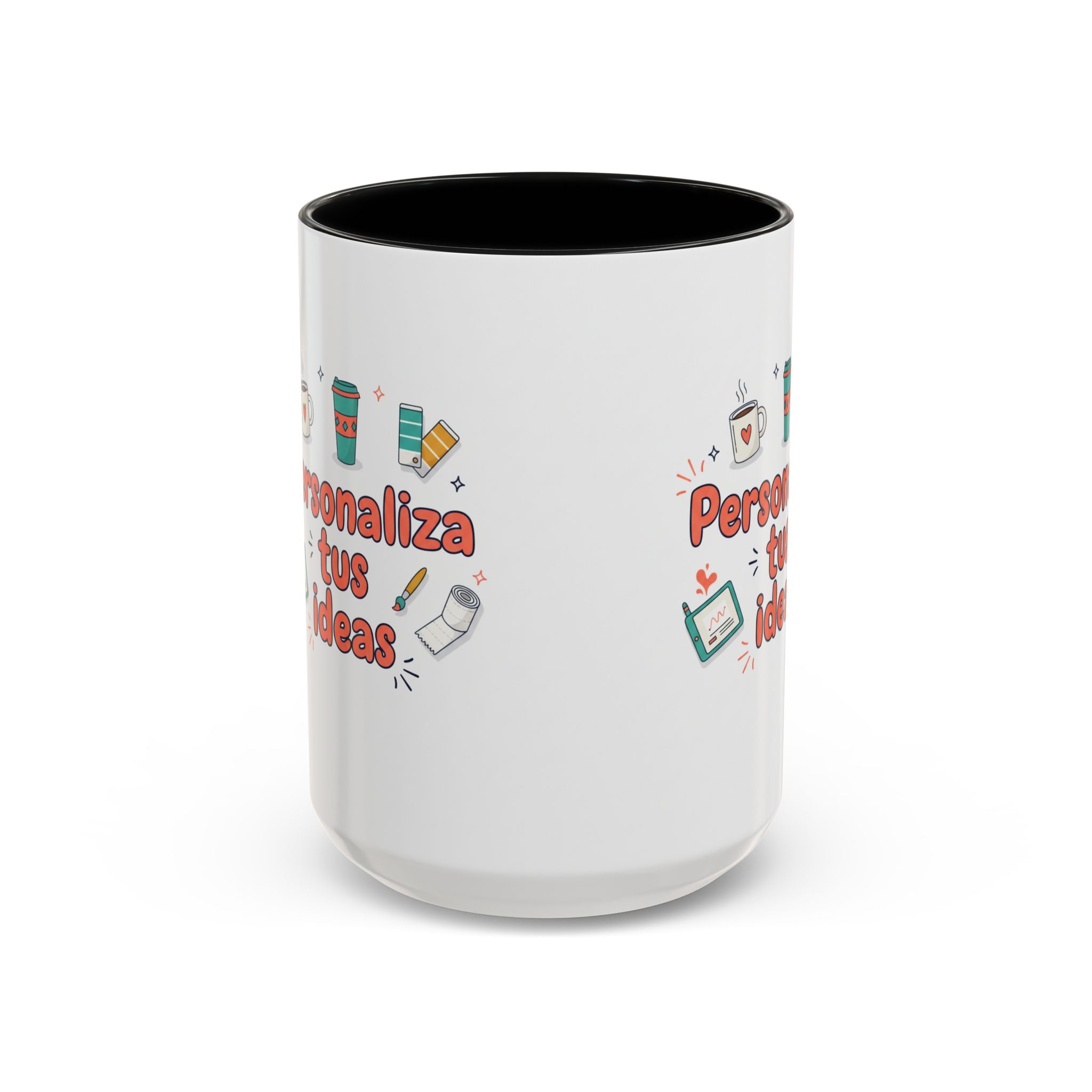Personaliza tus ideas Coffee Mug — Customizable Accent Coffee Cup (11/15oz)