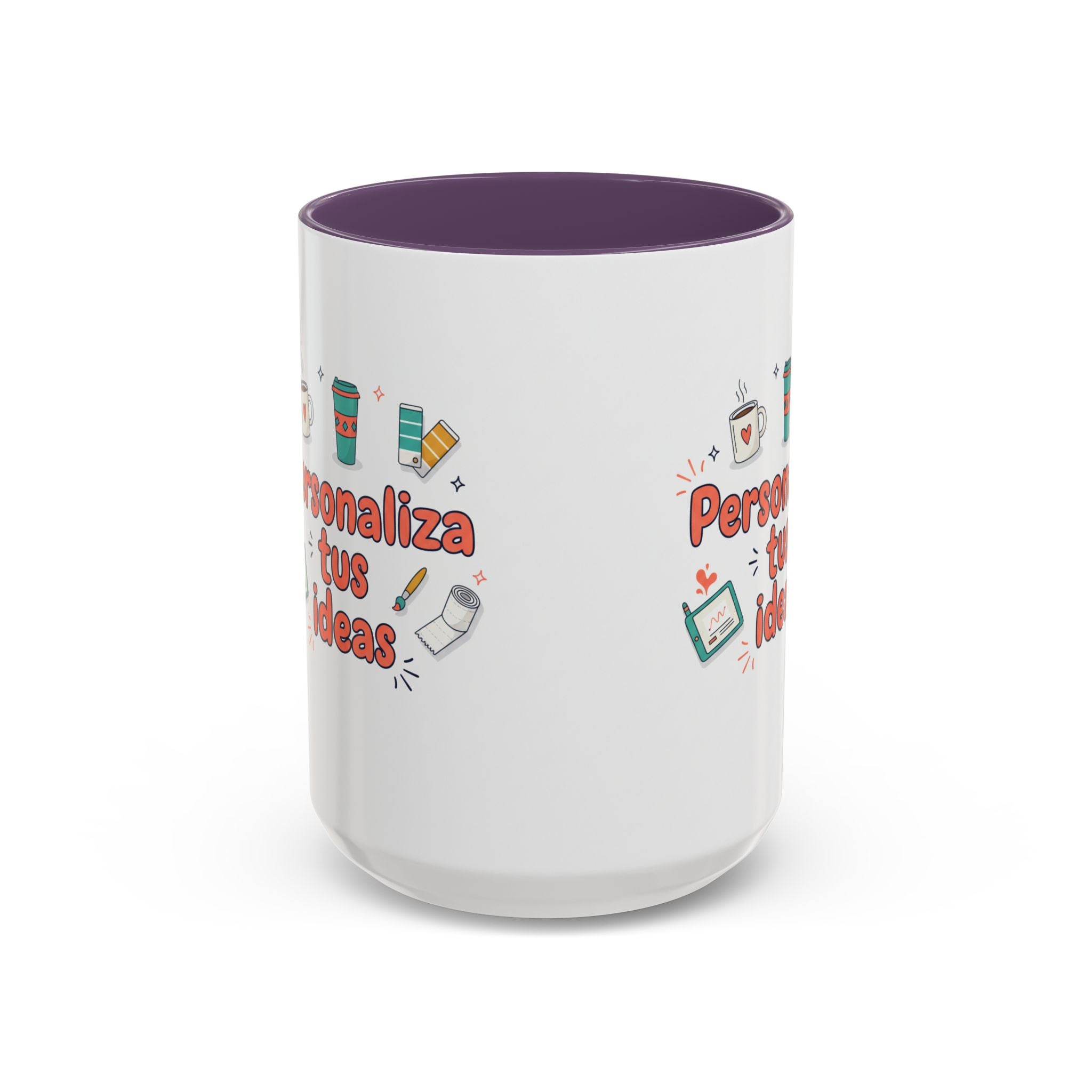Personaliza tus ideas Coffee Mug — Customizable Accent Coffee Cup (11/15oz)