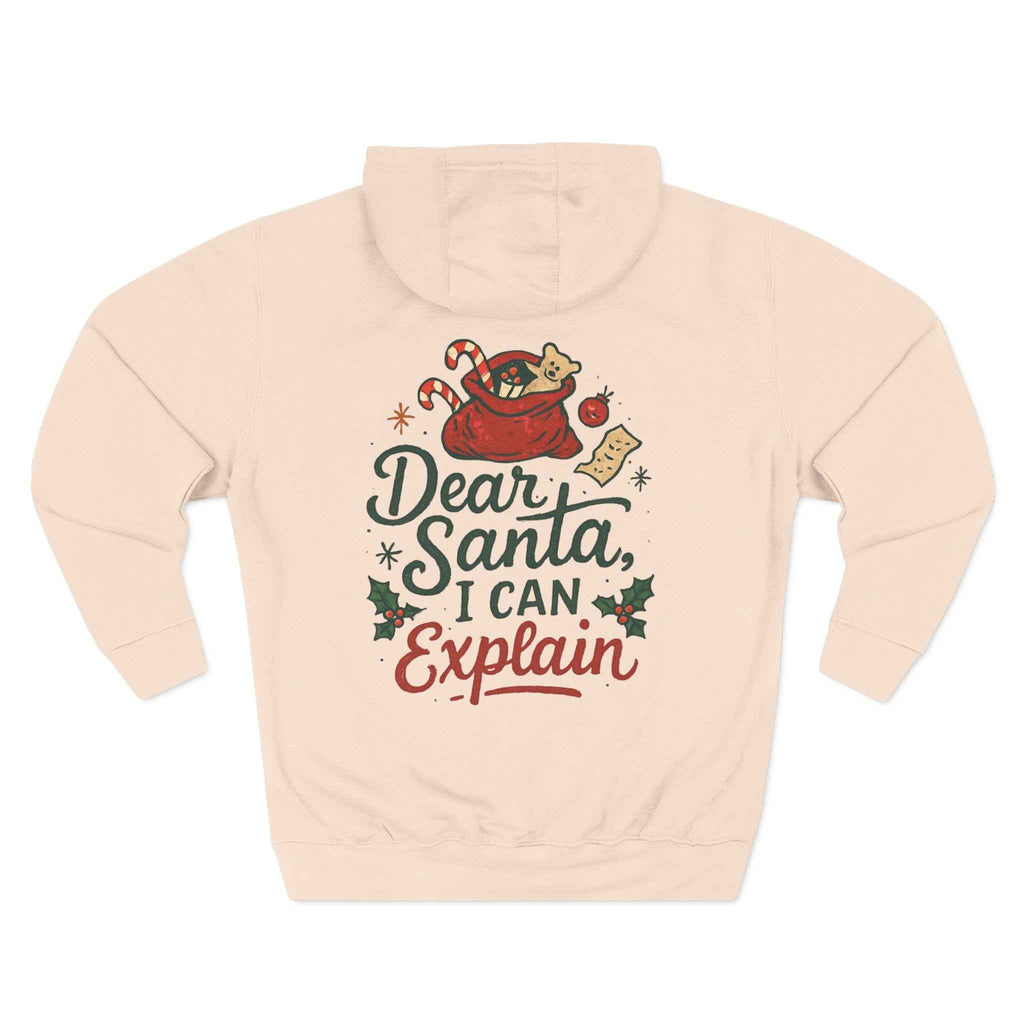 🎅 Dear Santa I Can Explain Funny Christmas Hoodie | Cute Holiday Sweatshirt