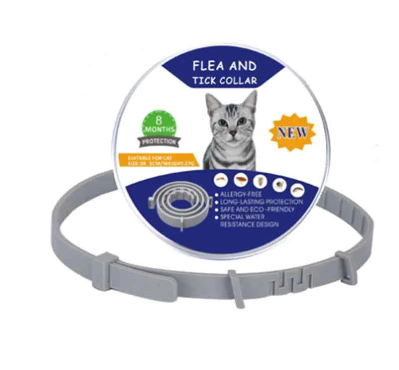 Simple Silicone Pet Collar for Flea Repellent