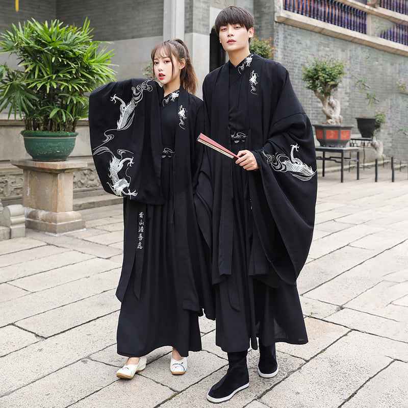 Everyday Hanfu Ancient Style Couple Wear Student Set