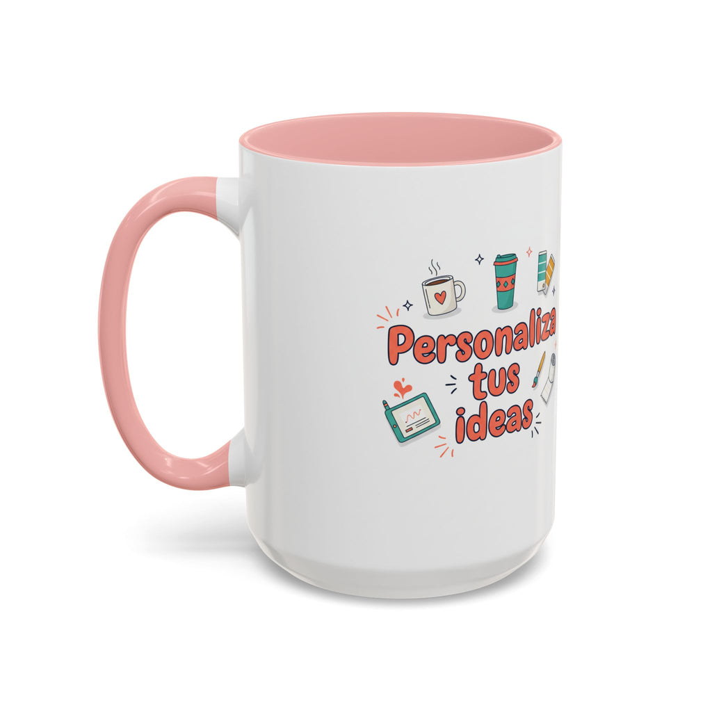 Personaliza tus ideas Coffee Mug — Customizable Accent Coffee Cup (11/15oz)