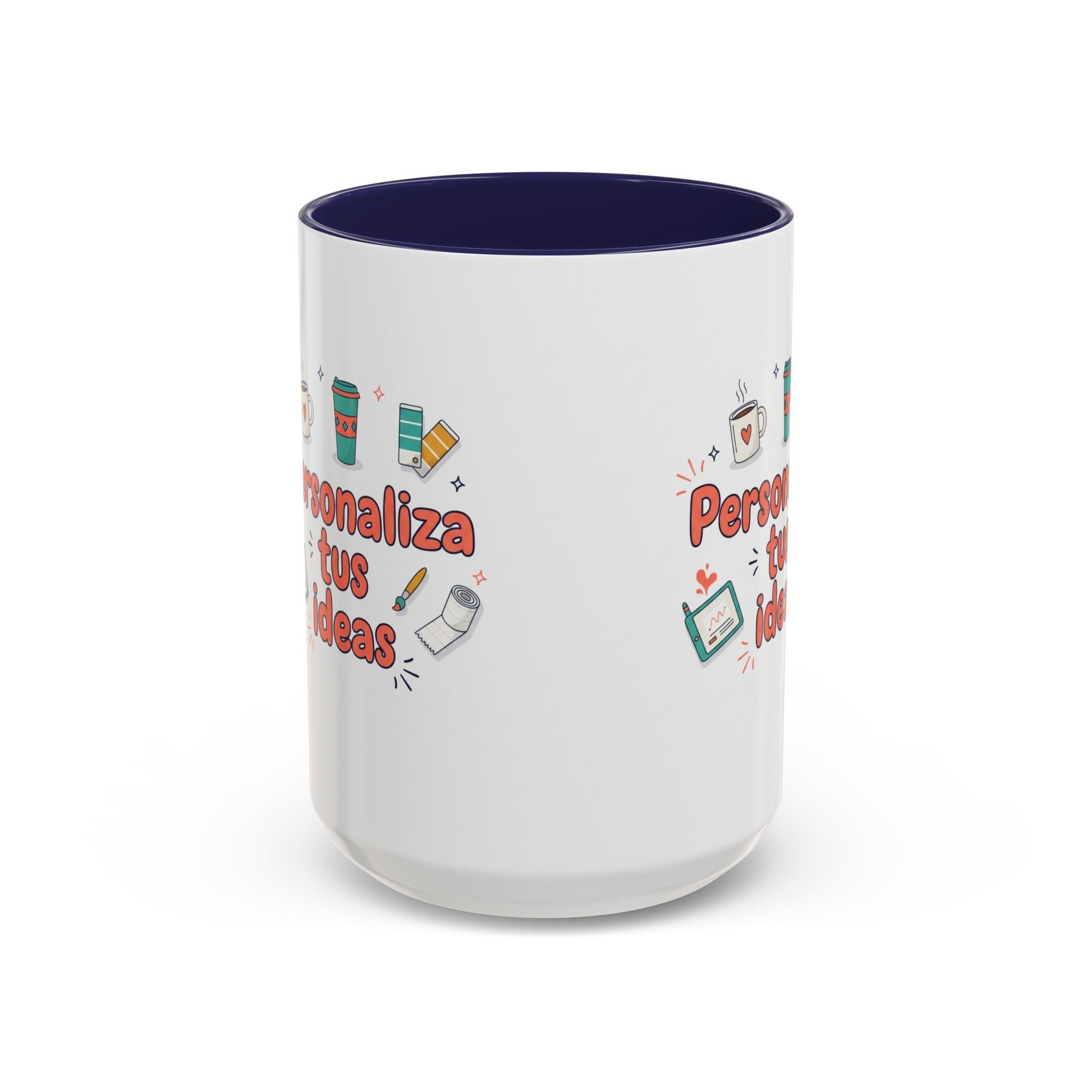 Personaliza tus ideas Coffee Mug — Customizable Accent Coffee Cup (11/15oz)