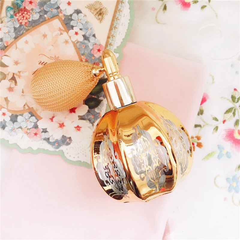 French Gold Plated Air Bag Spray Perfume Bottle
